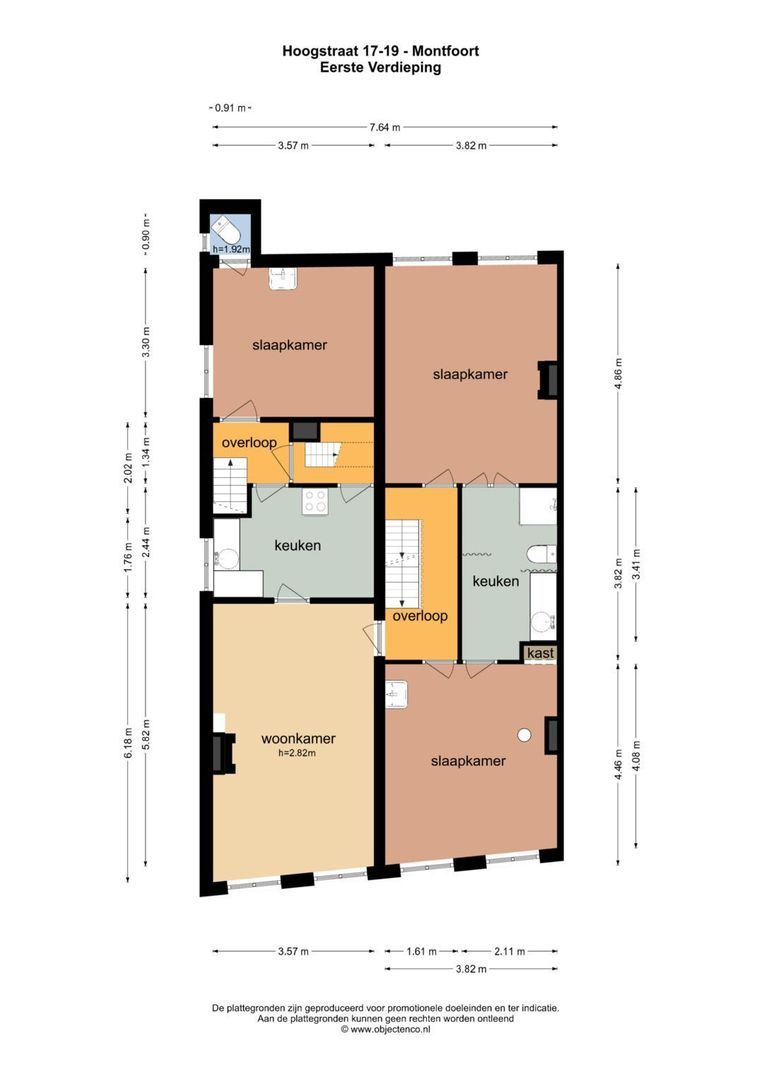 Hoogstraat 17, Montfoort plattegrond-3