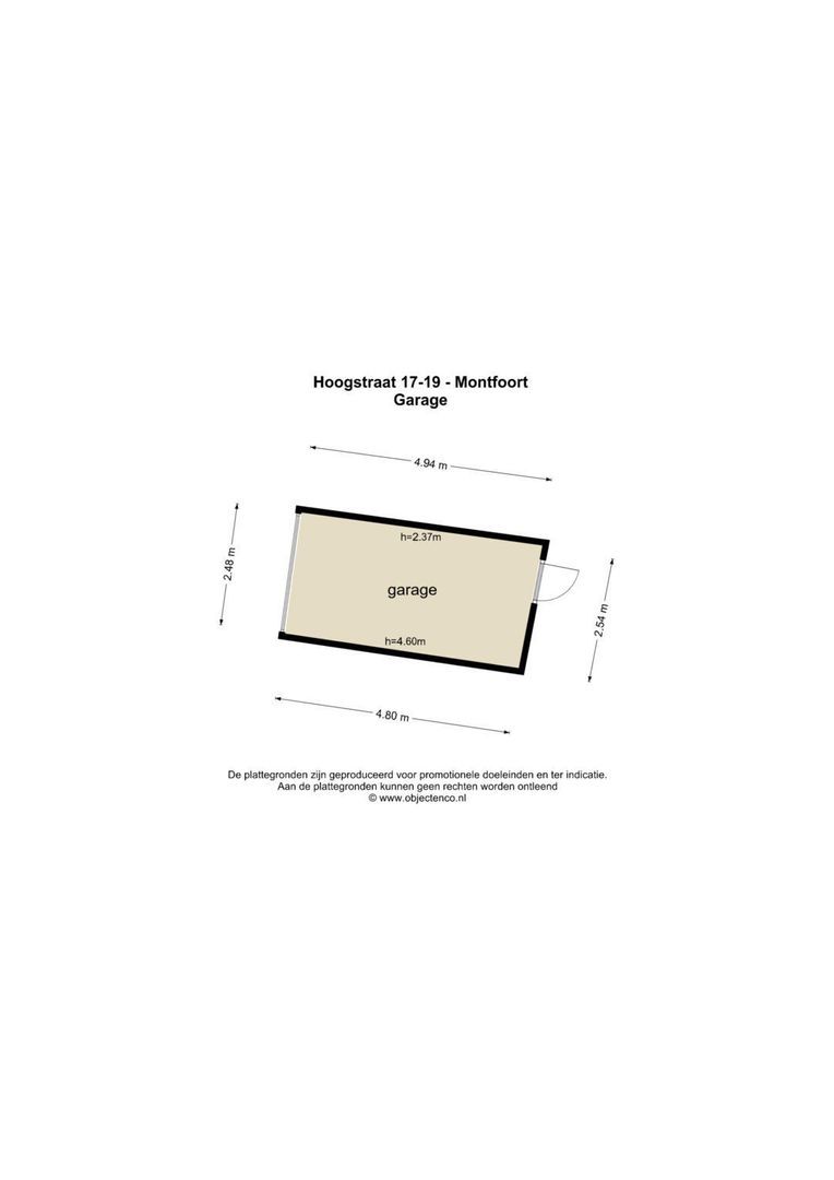 Hoogstraat 17, Montfoort plattegrond-9