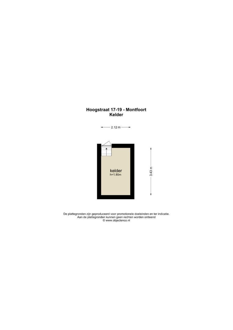 Hoogstraat 17, Montfoort plattegrond-8