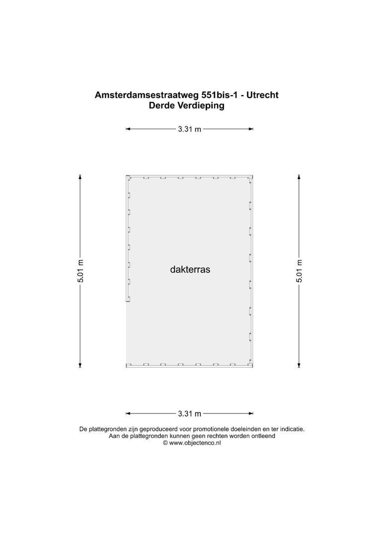 Amsterdamsestraatweg 551 B, Utrecht plattegrond-2