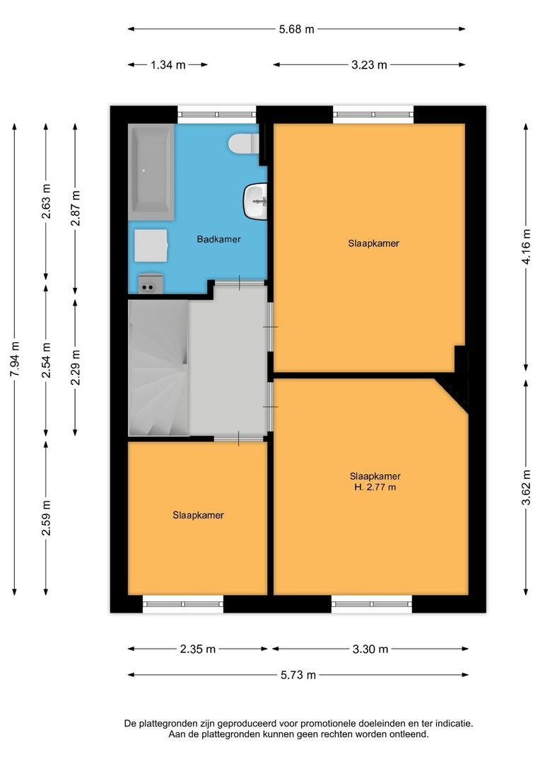 Cornelis Drebbelstraat 5, Utrecht plattegrond-2