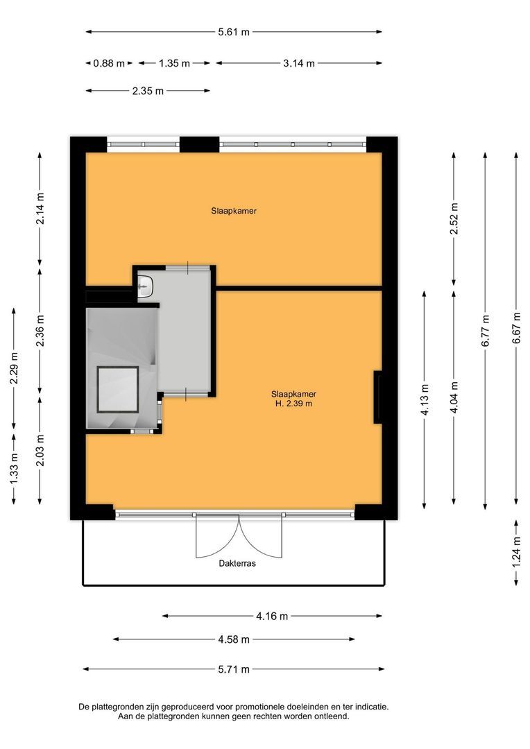 Cornelis Drebbelstraat 5, Utrecht plattegrond-3