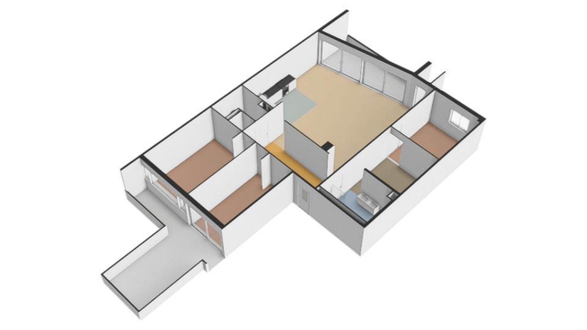 2e Hogeweg 40 1, Zeist plattegrond-2