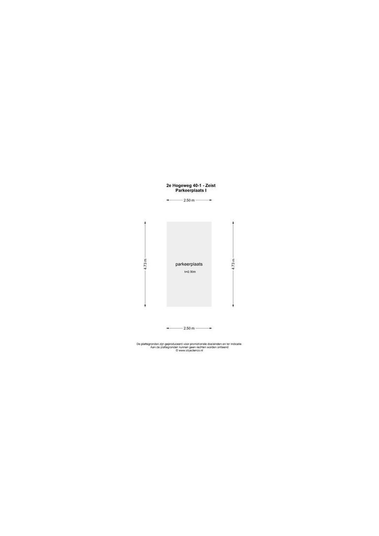 2e Hogeweg 40 1, Zeist plattegrond-3