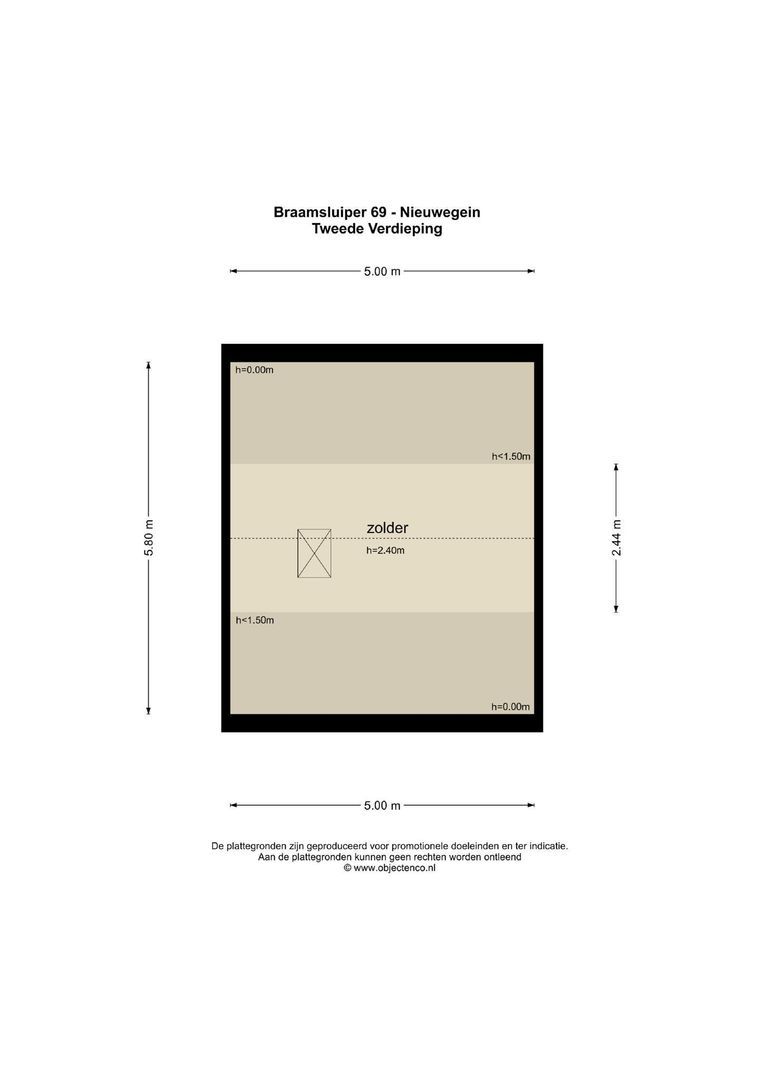 Braamsluiper 69, Nieuwegein plattegrond-5