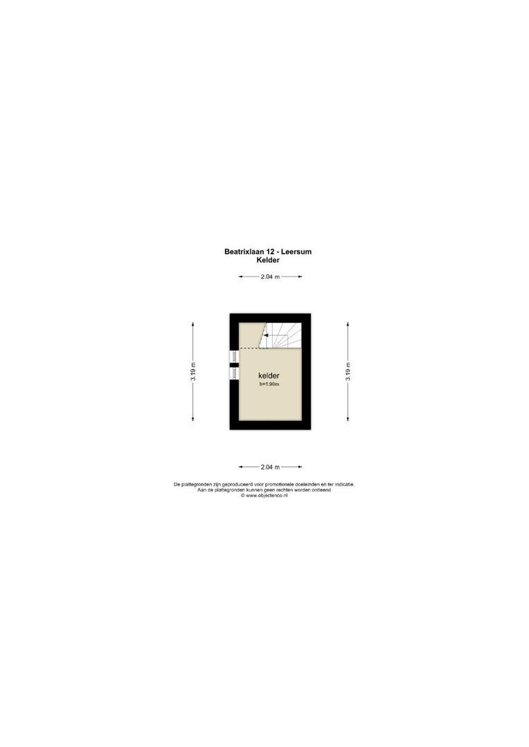 Prinses-Beatrixlaan 12, Leersum plattegrond-7