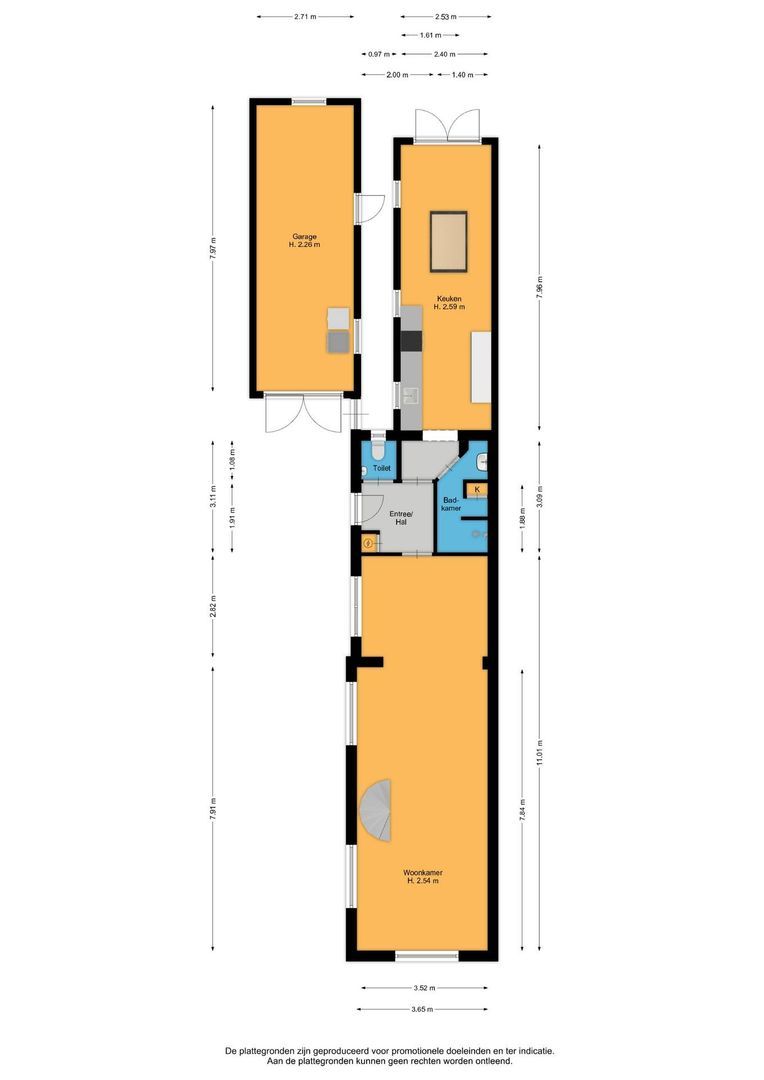 Bosstraat 63, Soest plattegrond-1