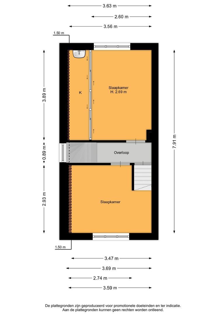 Bosstraat 63, Soest plattegrond-2