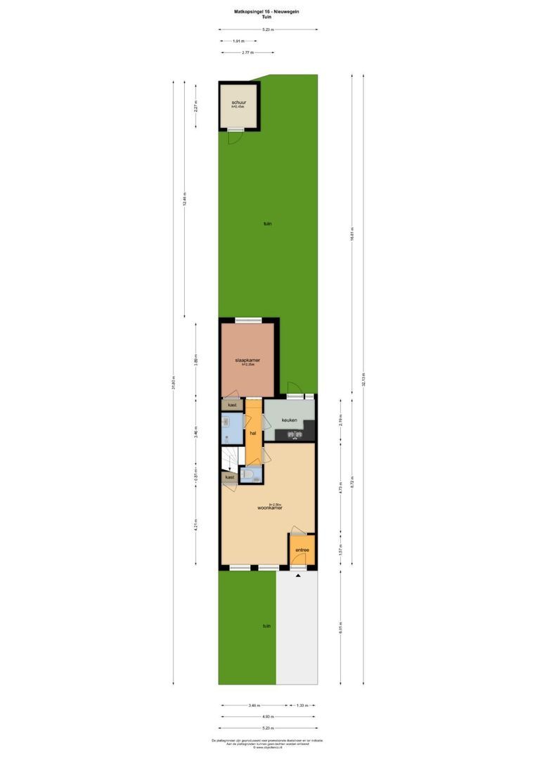 Matkopsingel 16, Nieuwegein plattegrond-5