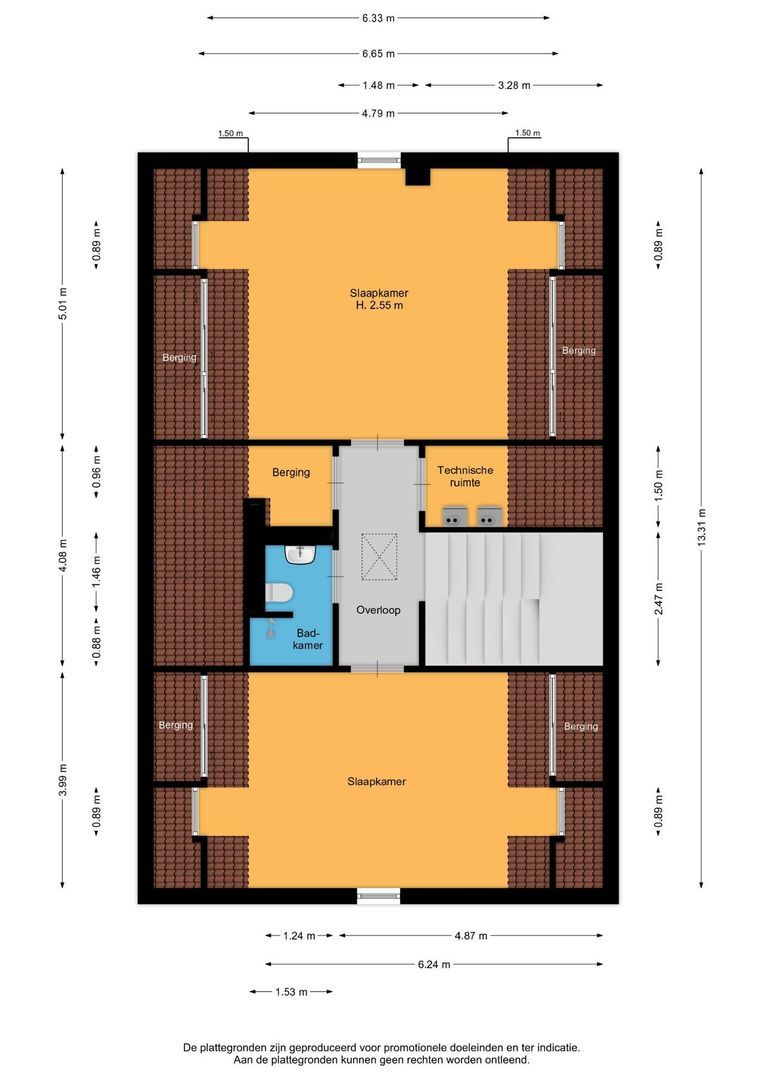 Ruusbroeclaan 19, Zeist plattegrond-3