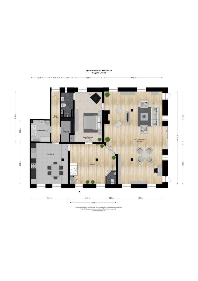 IJsselmonde 1, De Meern plattegrond-0