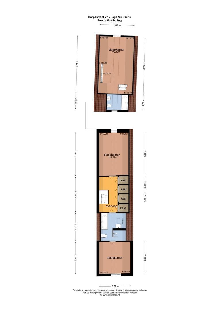 Dorpsstraat 22, Lage Vuursche plattegrond-2