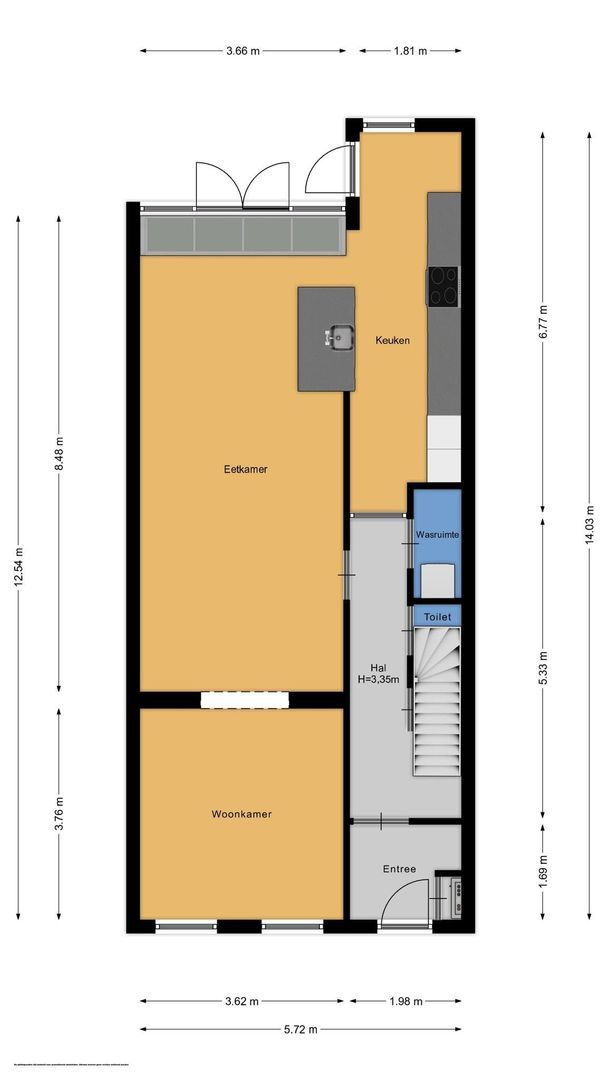 Wolter Heukelslaan 49, Utrecht plattegrond-0