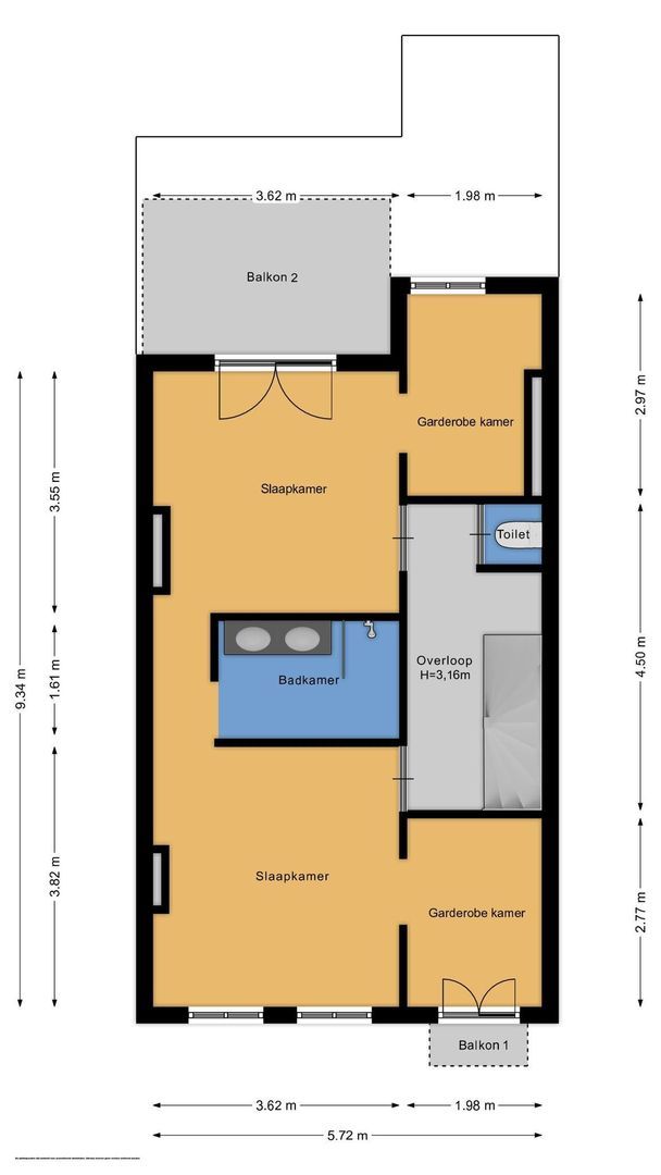 Wolter Heukelslaan 49, Utrecht plattegrond-1