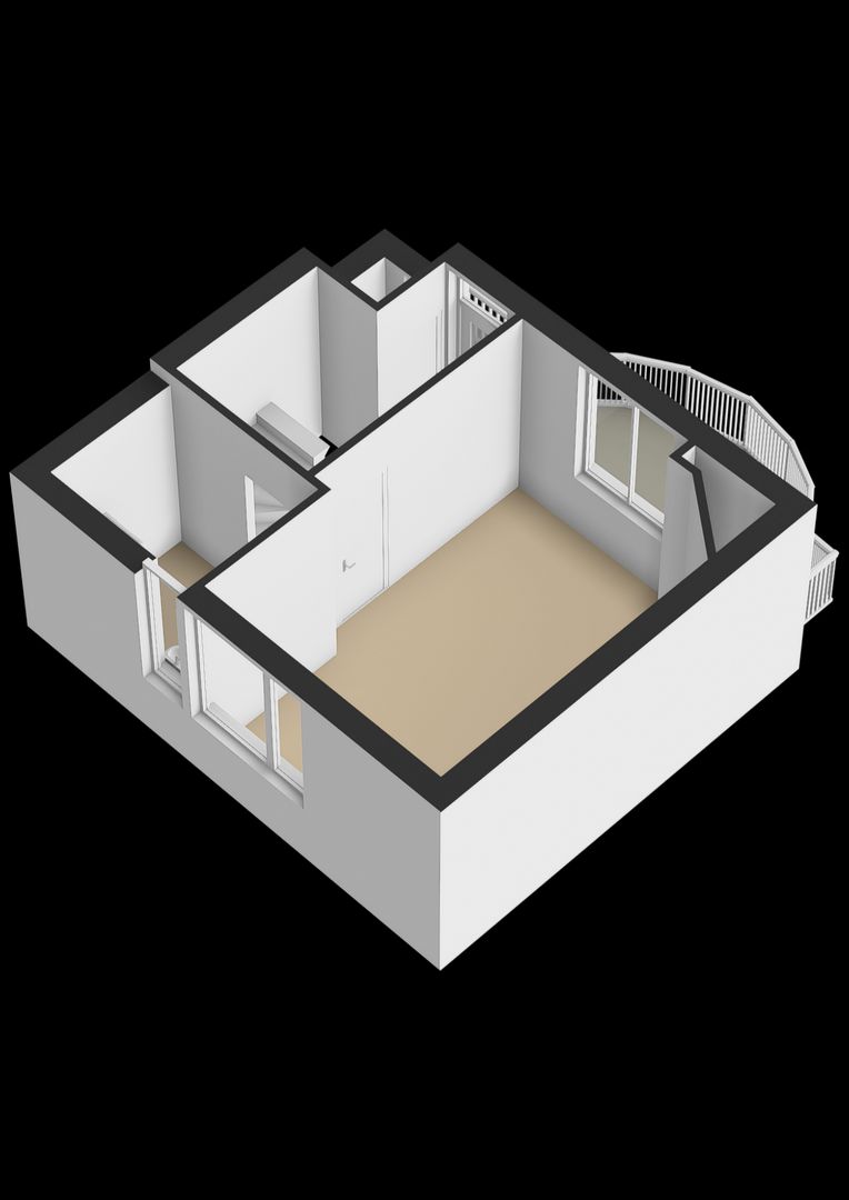 Nieuwravenstraat 1 BS, Utrecht plattegrond-2