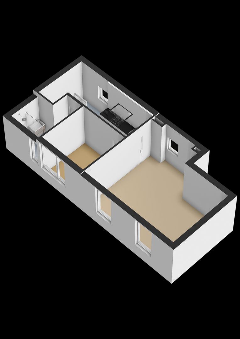 Nieuwravenstraat 1 BS, Utrecht plattegrond-4