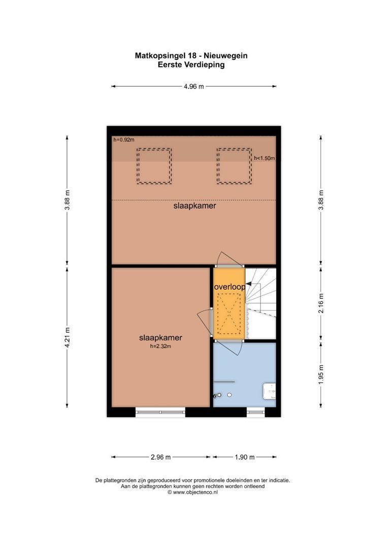 Matkopsingel 18, Nieuwegein plattegrond-2