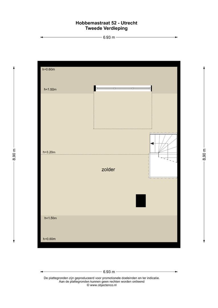 Hobbemastraat 52, Utrecht plattegrond-5