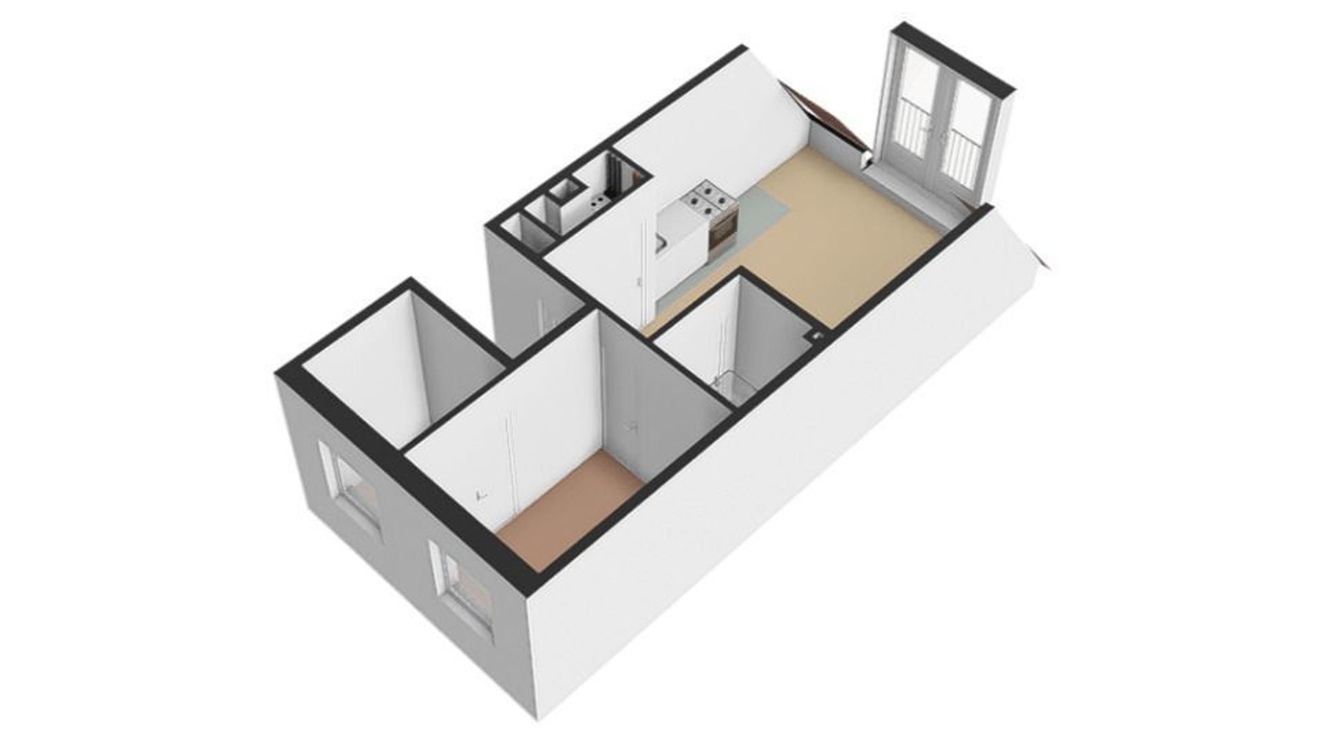 Knopstraat 9 B, Utrecht plattegrond-2