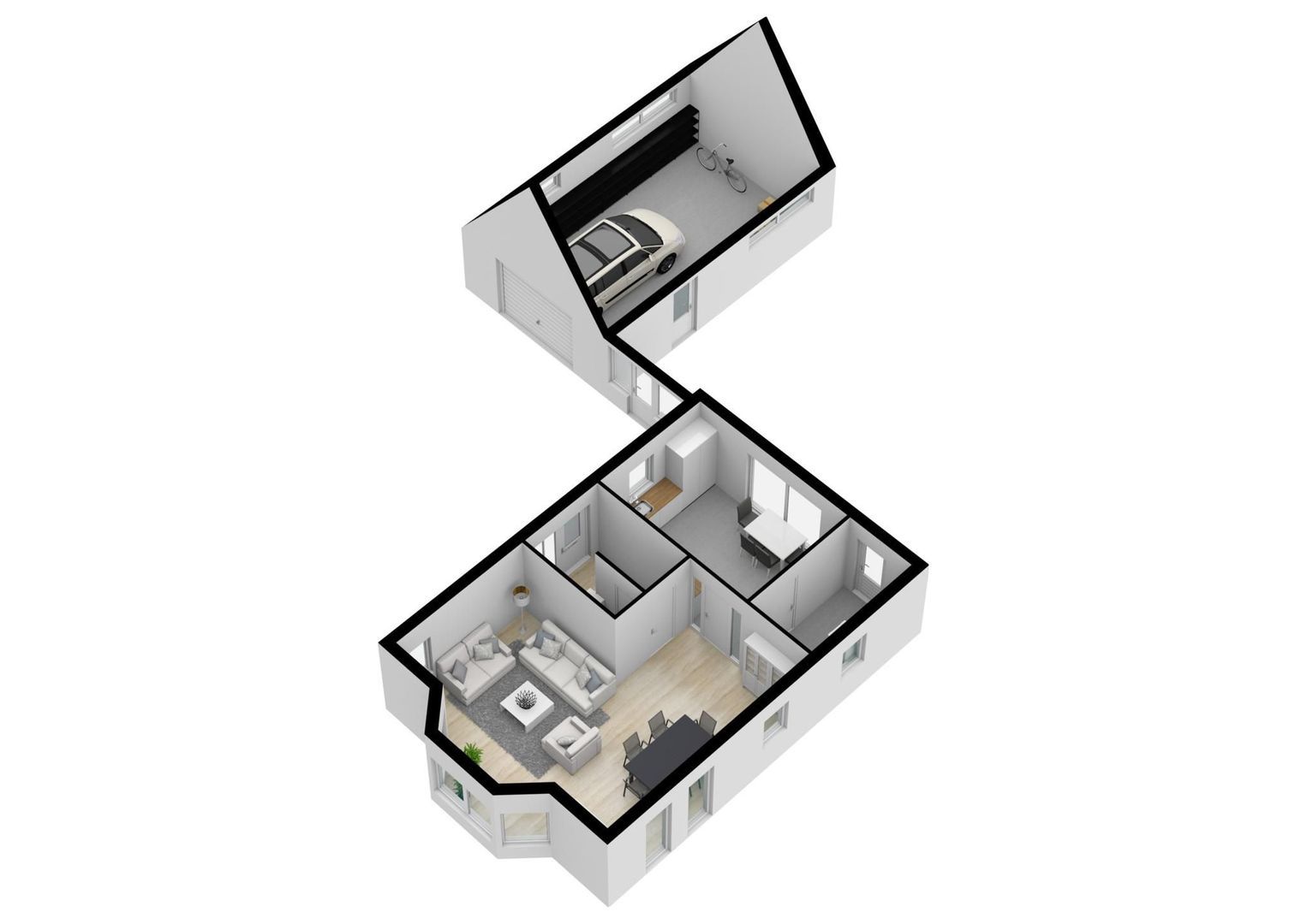 Poppendammergouw 20, Amsterdam plattegrond-3