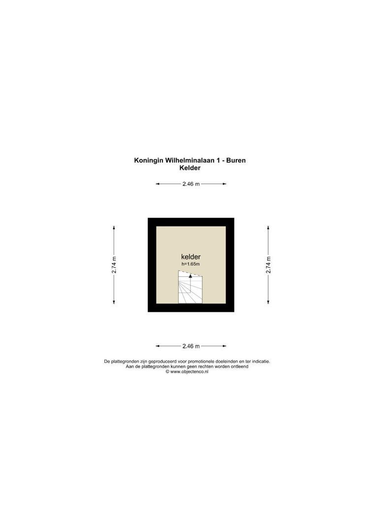 Koningin Wilhelminalaan 1, Buren plattegrond-7