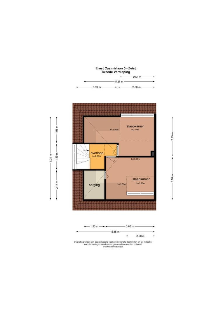 Ernst Casimirlaan 5, Zeist plattegrond-4