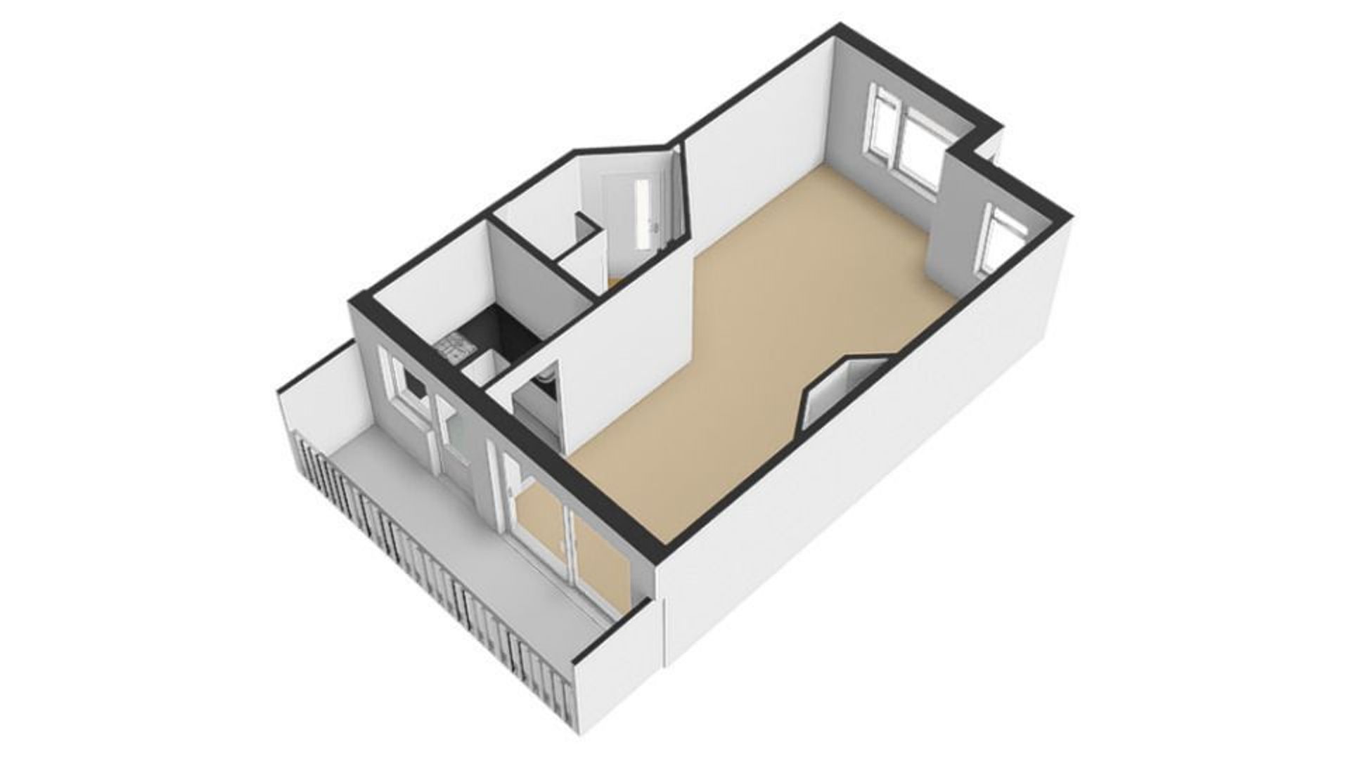 Queridostraat 29 BS, Utrecht plattegrond-2