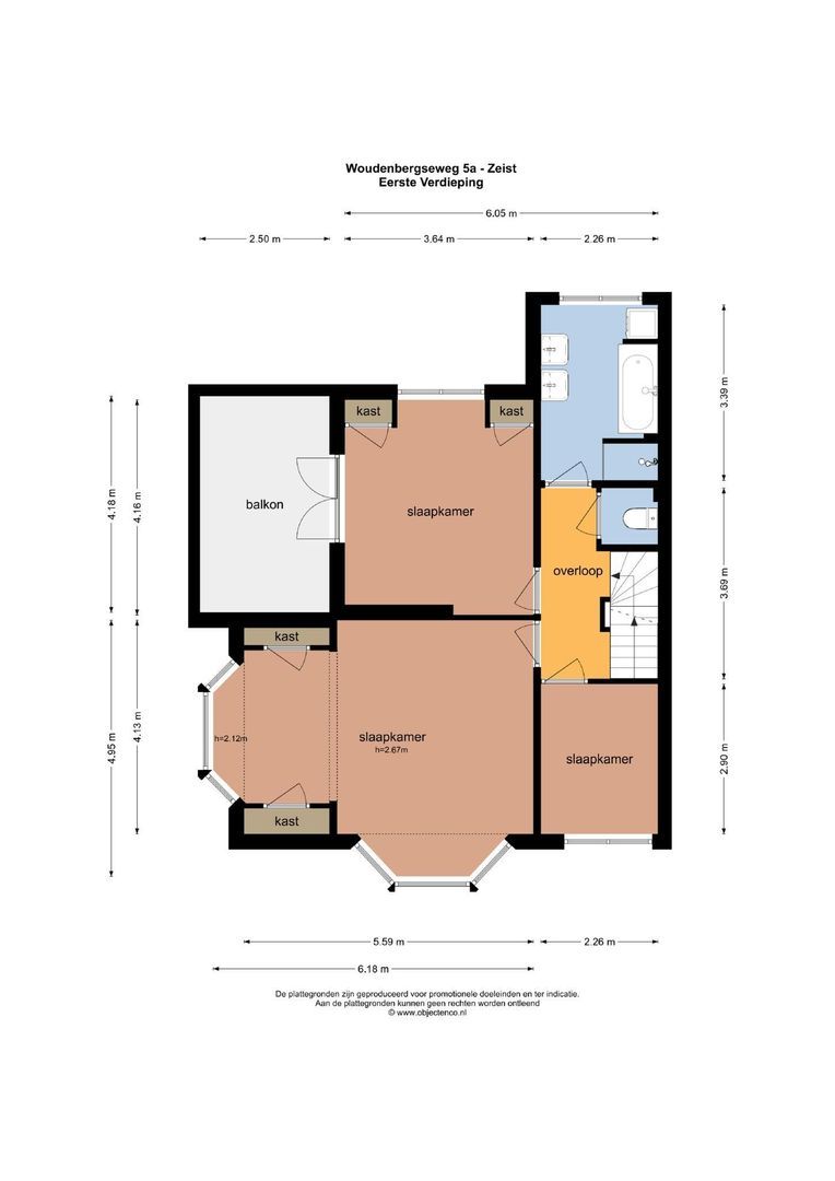 Woudenbergseweg 5 A, Zeist plattegrond-2