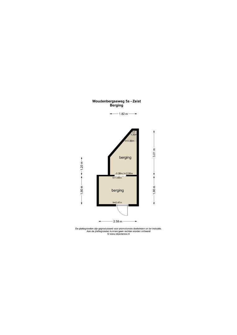 Woudenbergseweg 5 A, Zeist plattegrond-6