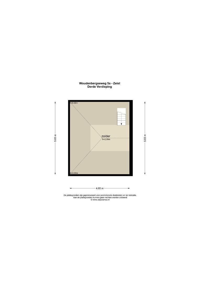 Woudenbergseweg 5 A, Zeist plattegrond-8