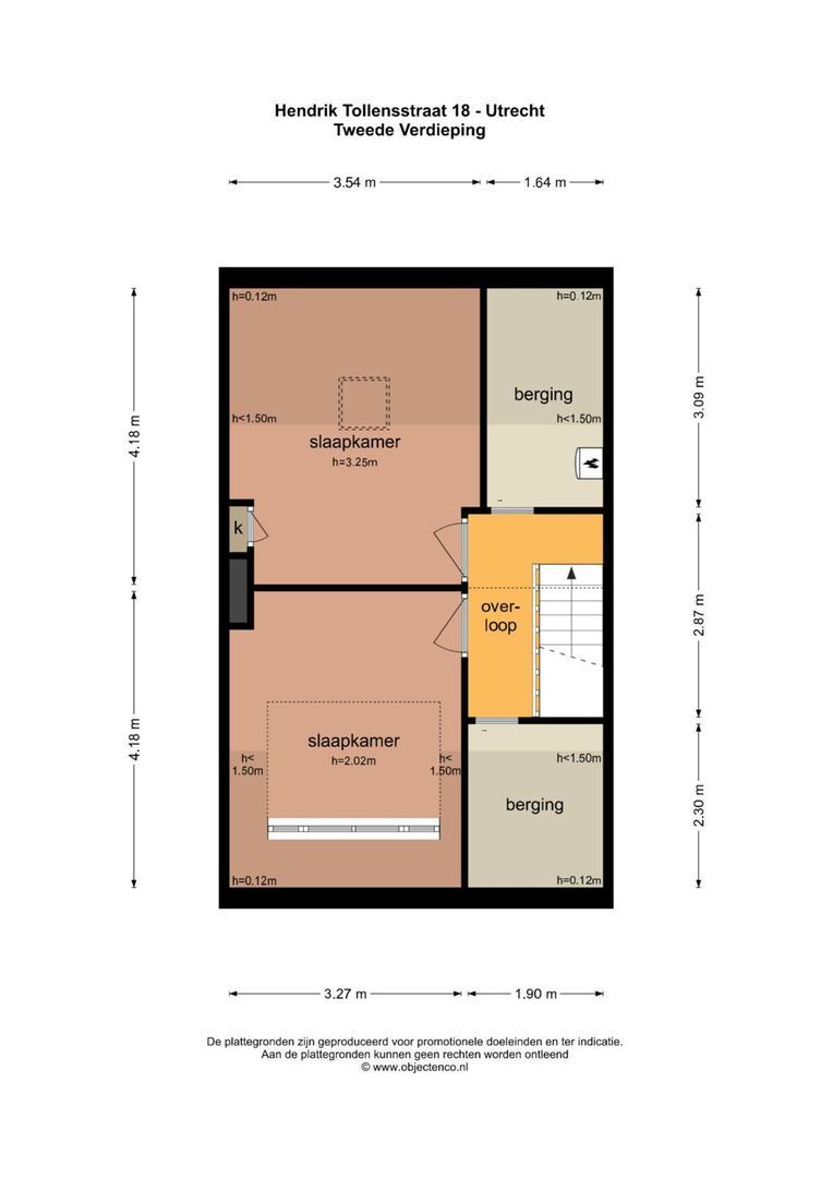 Hendrik Tollensstraat 18, Utrecht plattegrond-4