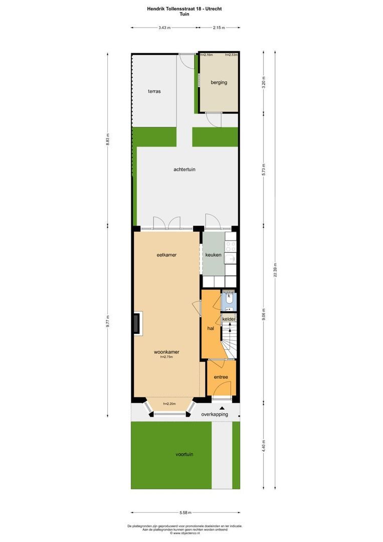 Hendrik Tollensstraat 18, Utrecht plattegrond-6