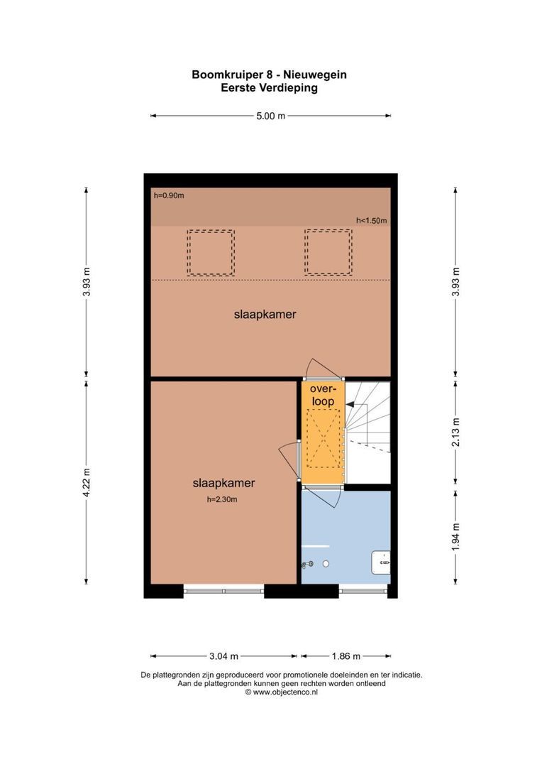 Boomkruiper 8, Nieuwegein plattegrond-3