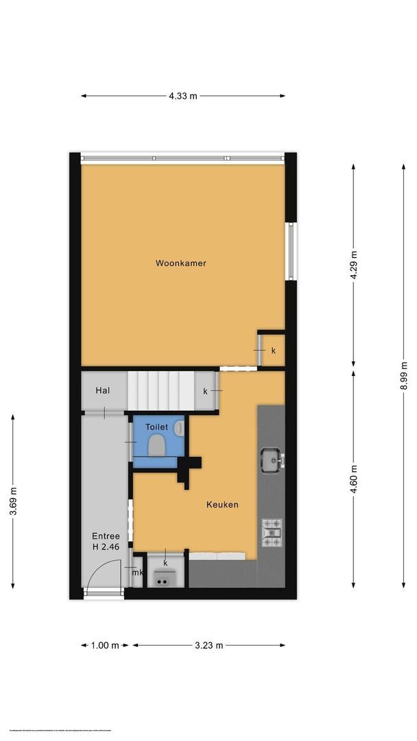 Oude Arnhemseweg 189 B, Zeist plattegrond-0