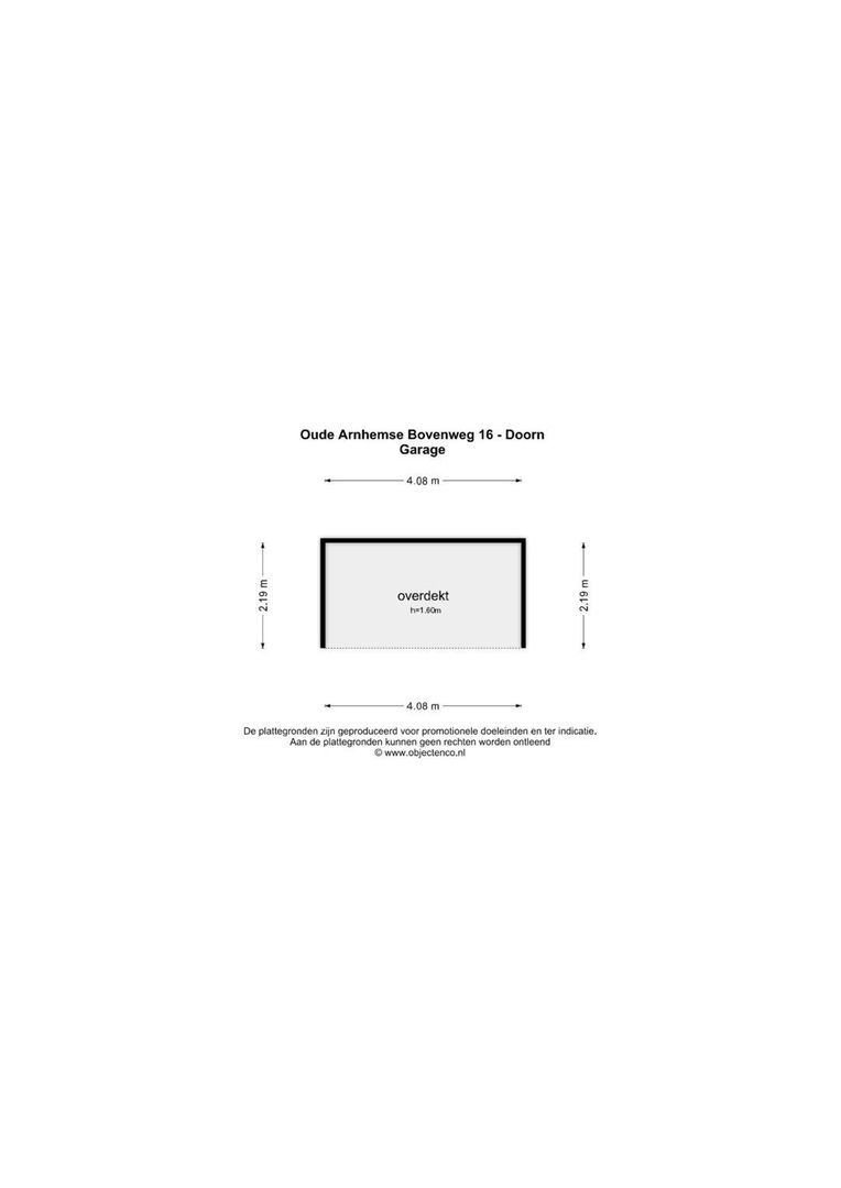 Oude Arnhemse Bovenweg 16, Doorn plattegrond-5