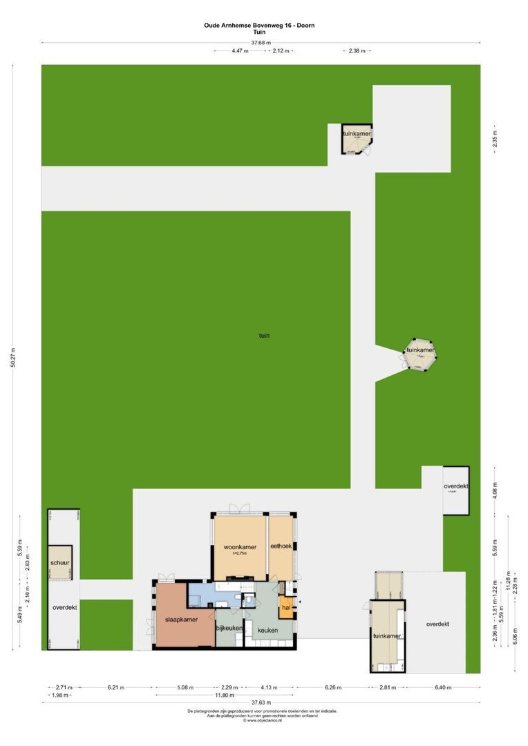Oude Arnhemse Bovenweg 16, Doorn plattegrond-8