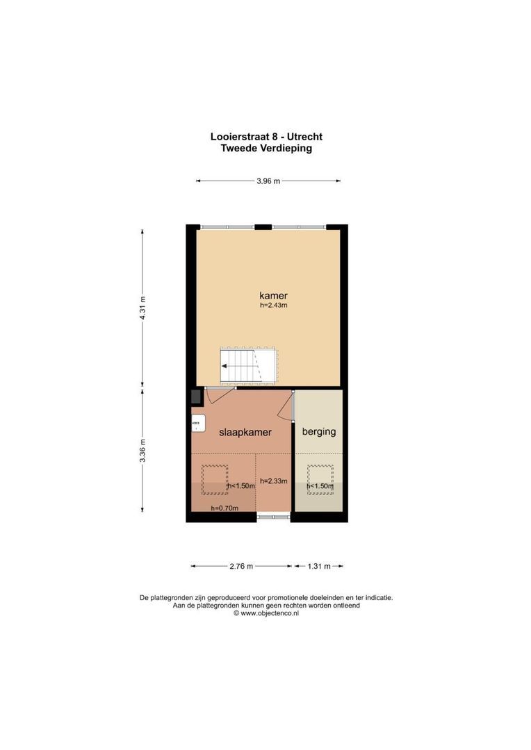 Looierstraat 8, Utrecht plattegrond-4