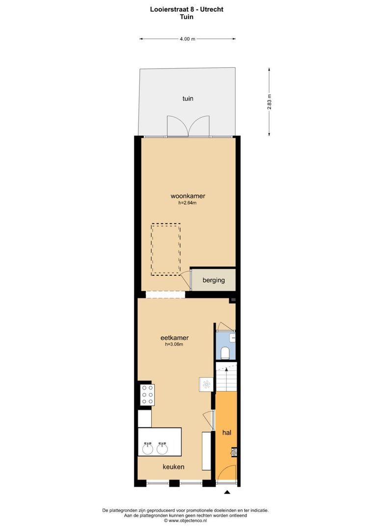 Looierstraat 8, Utrecht plattegrond-6