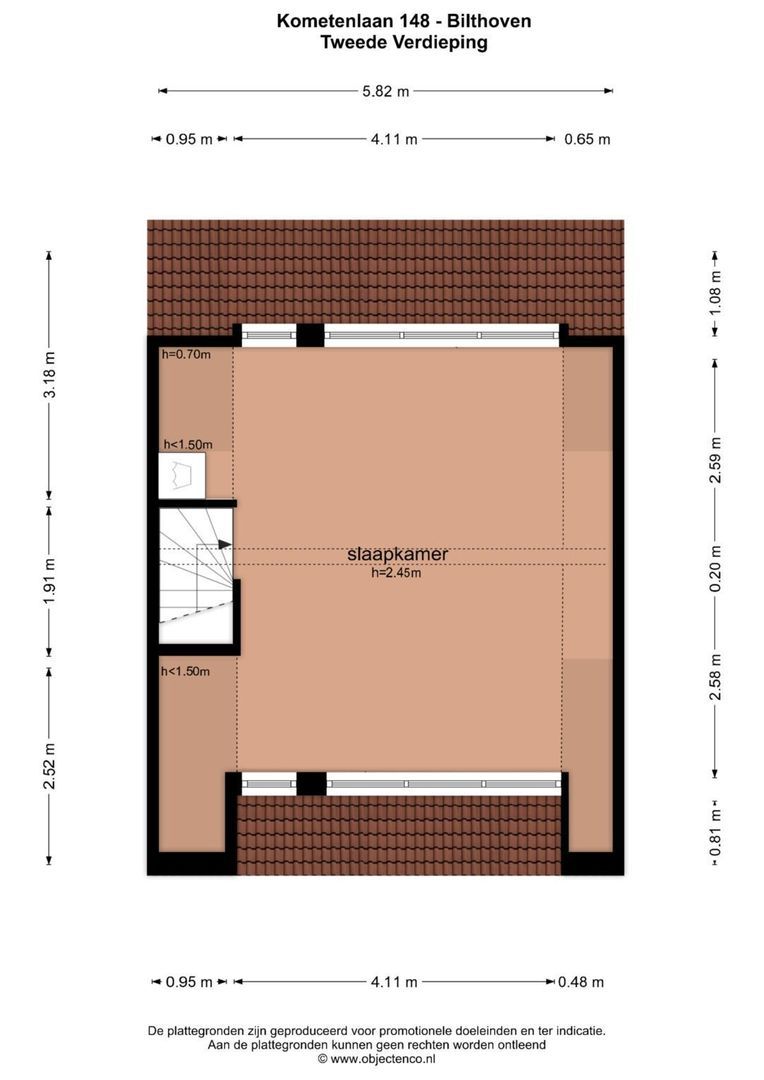 Kometenlaan 148, Bilthoven plattegrond-4