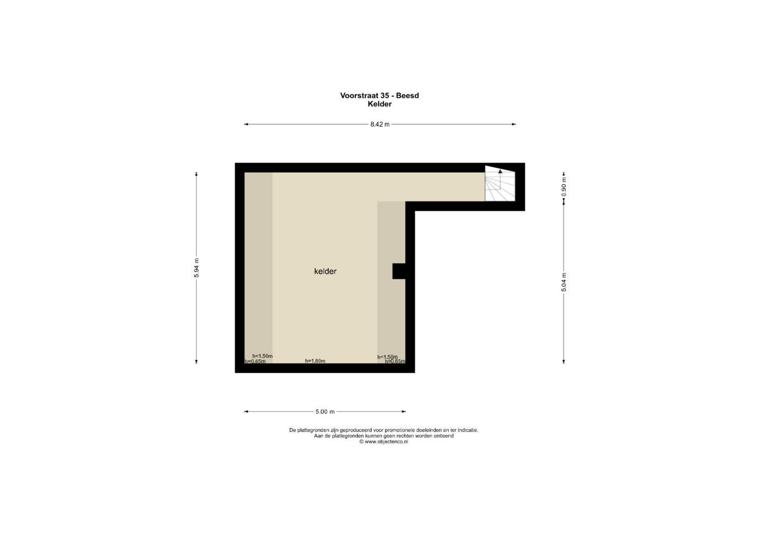 Voorstraat 35, Beesd plattegrond-8
