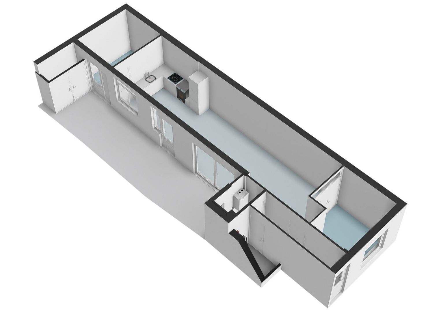 Jekerstraat 5, Utrecht plattegrond-2