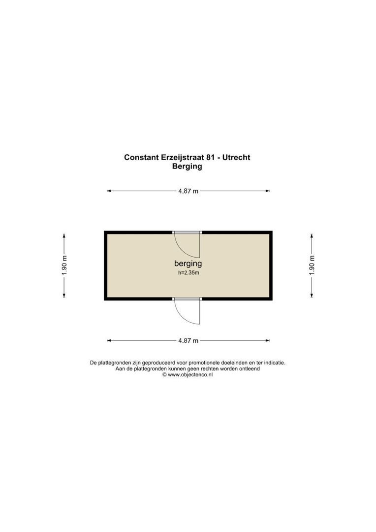 Constant Erzeijstraat 81, Utrecht plattegrond-7