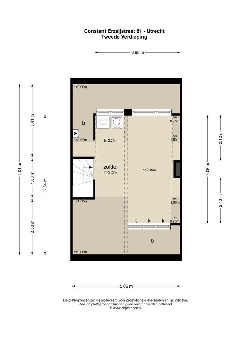Constant Erzeijstraat 81, Utrecht plattegrond-5