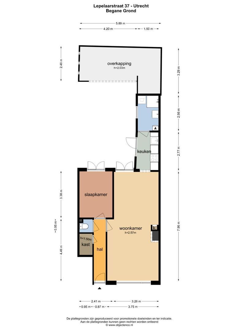 Lepelaarstraat 37, Utrecht plattegrond-0
