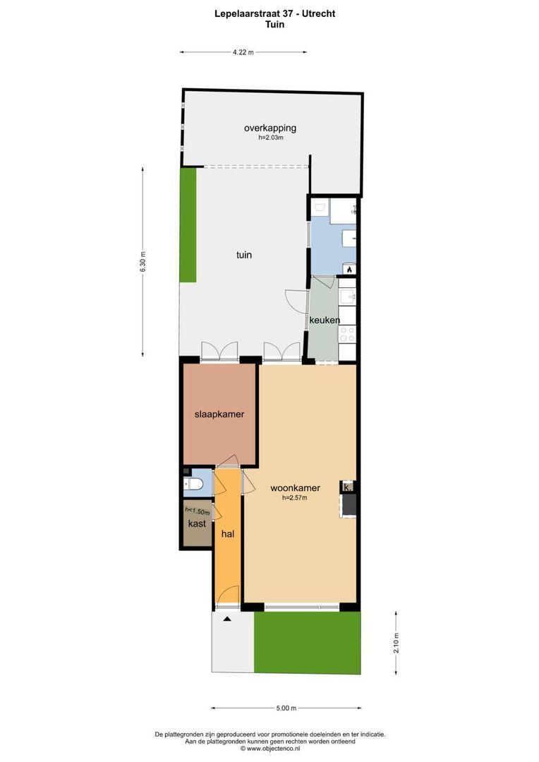 Lepelaarstraat 37, Utrecht plattegrond-2