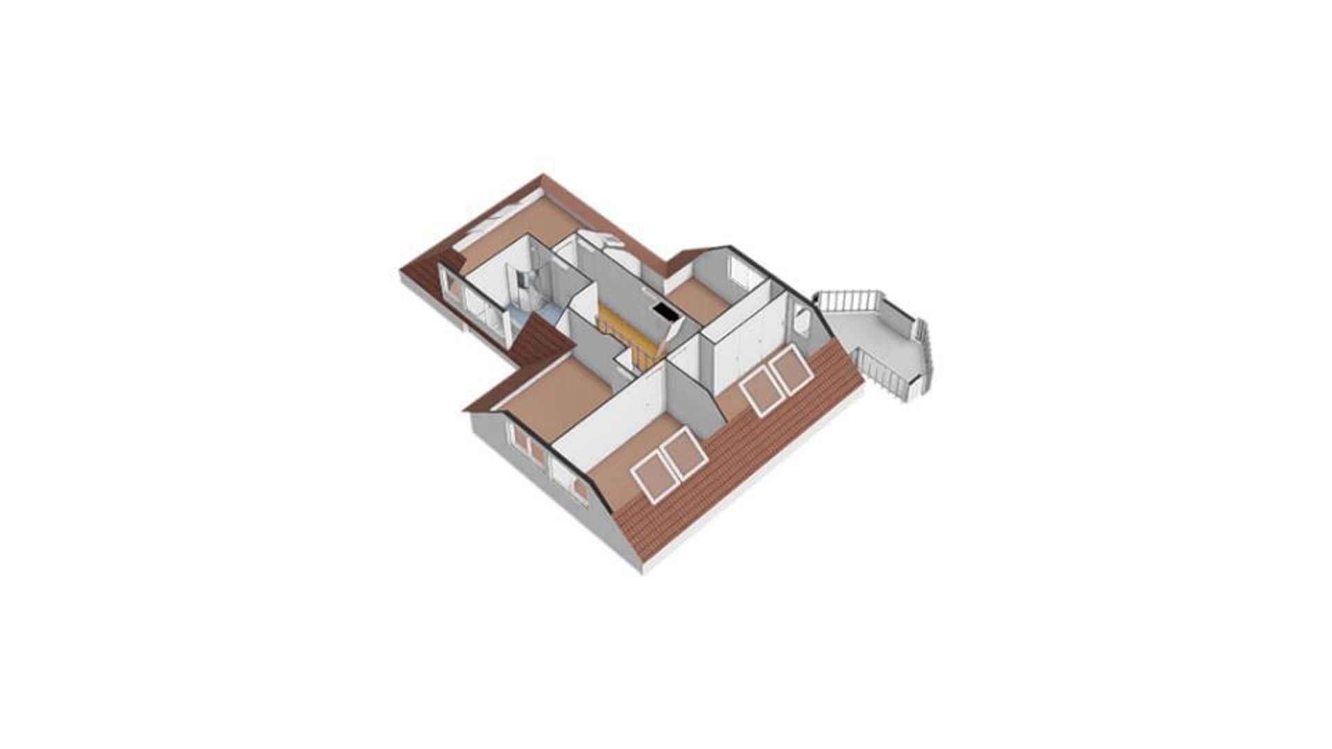 Stationserf 21, Houten plattegrond-3