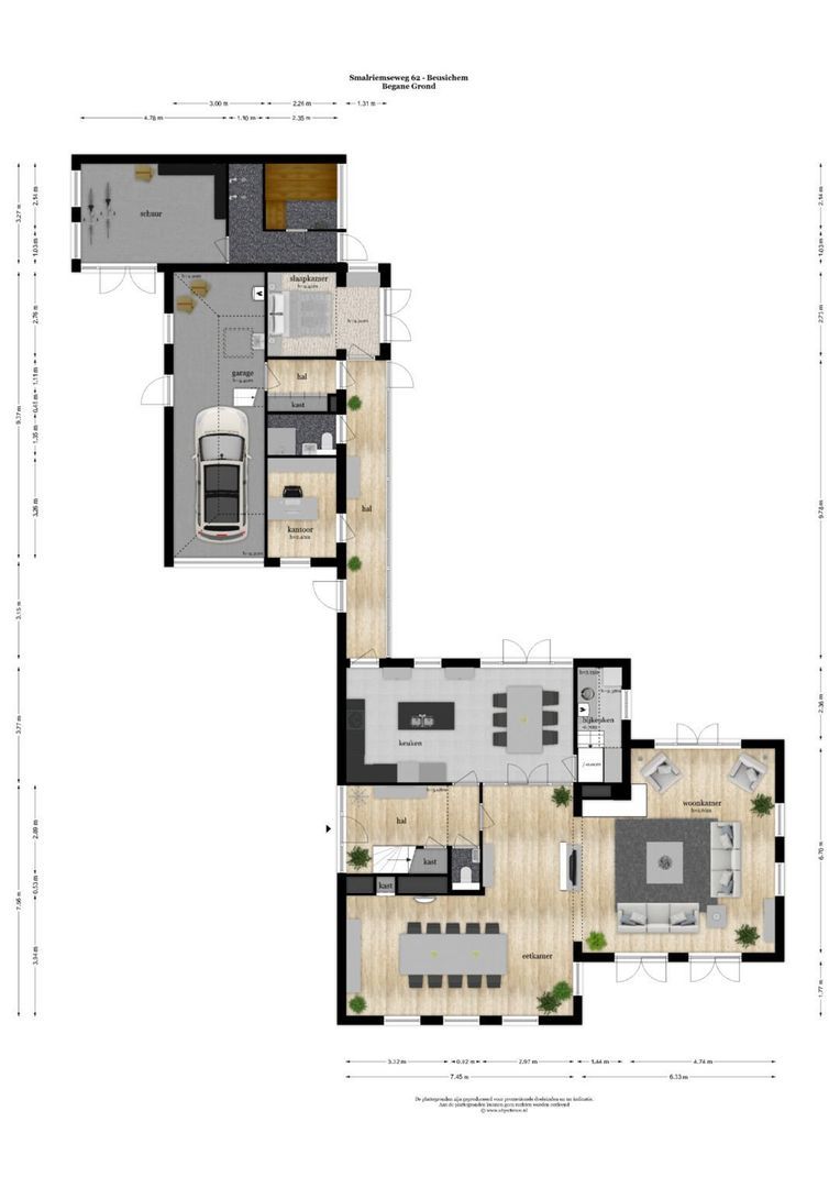 Smalriemseweg 62, Beusichem plattegrond-0