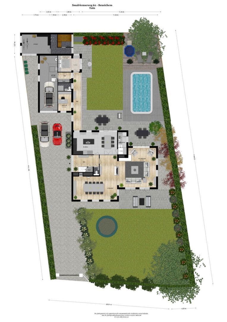 Smalriemseweg 62, Beusichem plattegrond-4