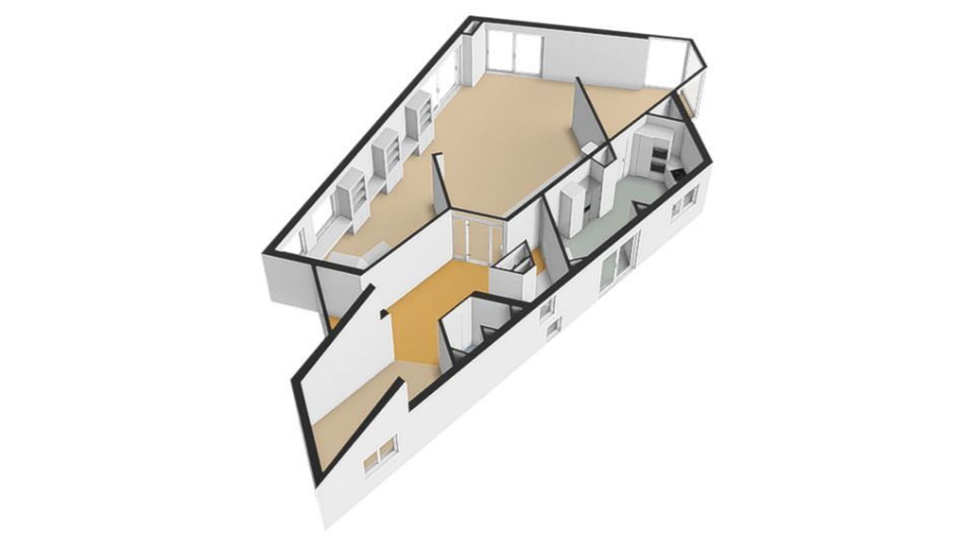 Mesdaglaan 1, Bosch En Duin plattegrond-2