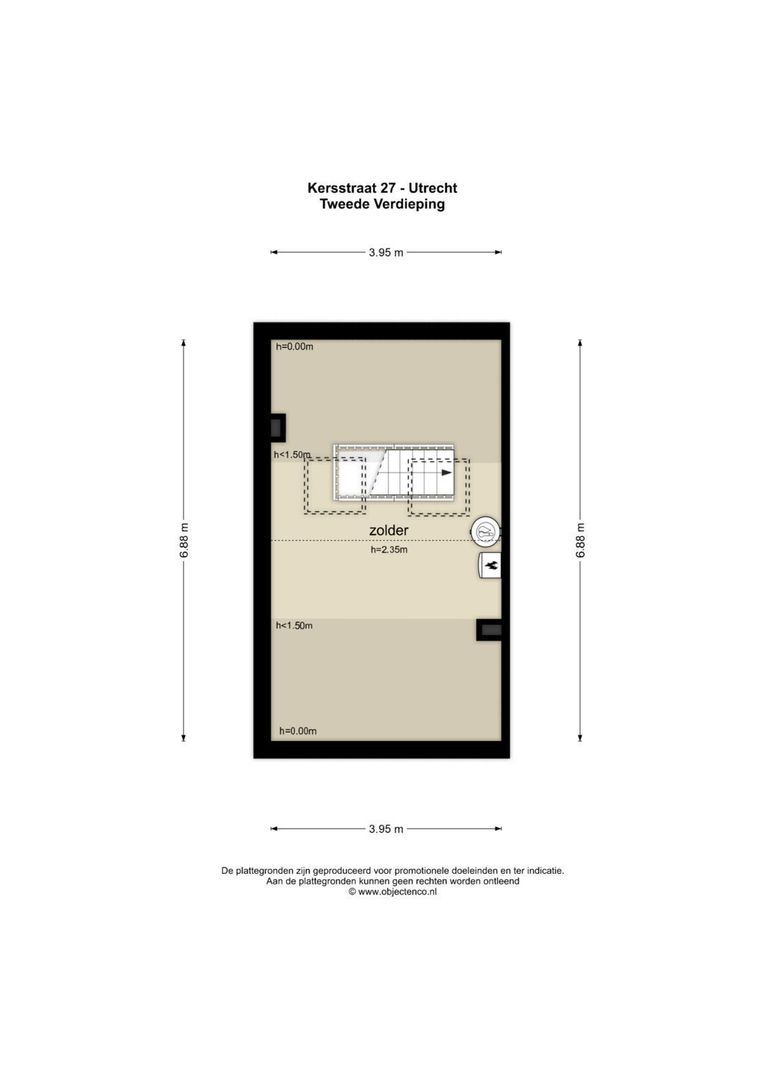 Kersstraat 27, Utrecht plattegrond-5